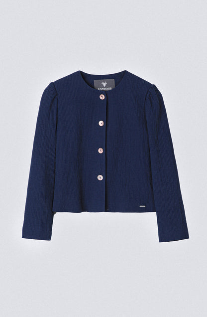 Blazer Hombreras Navy