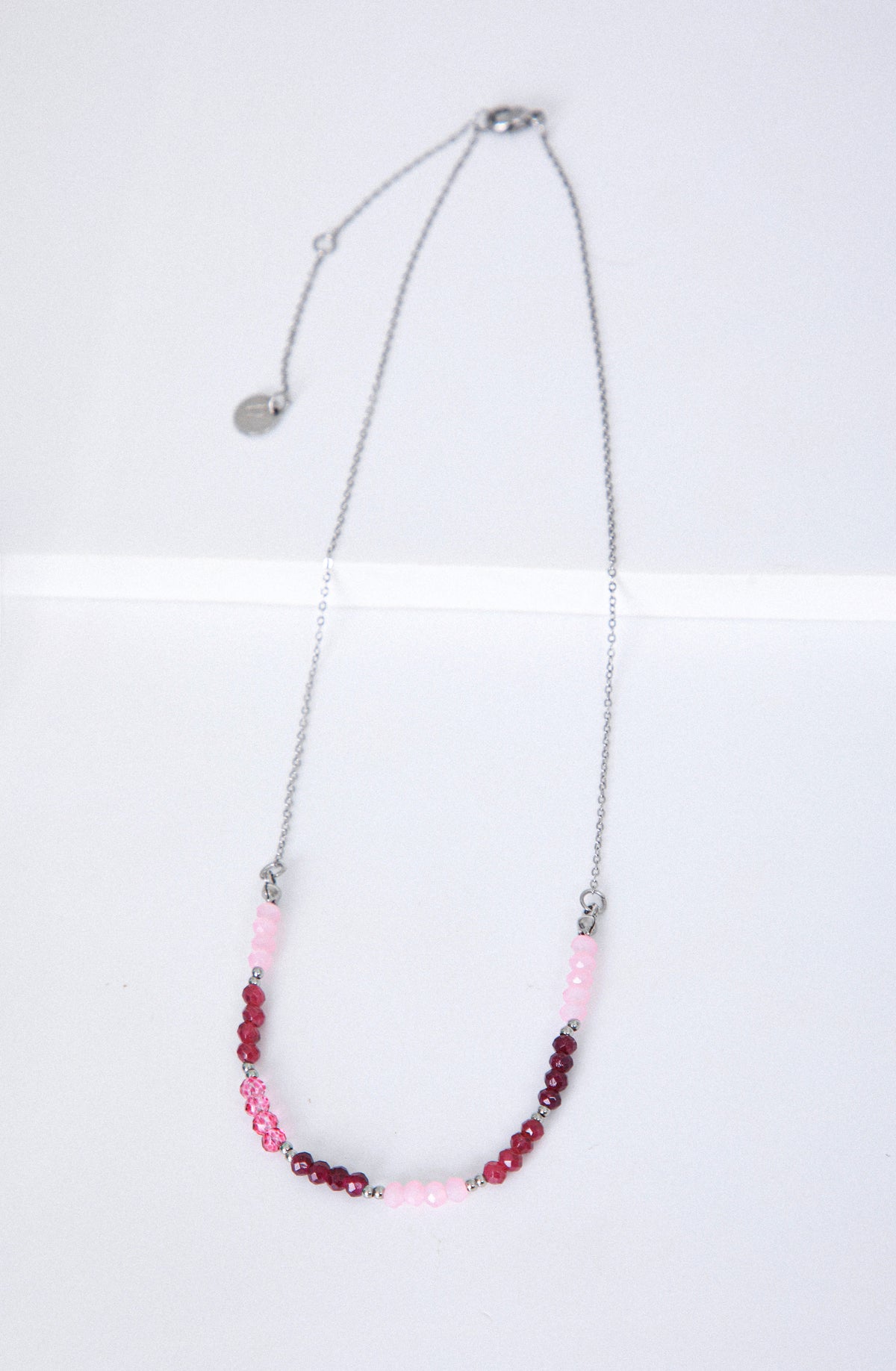 Collar Mostacillas Silver