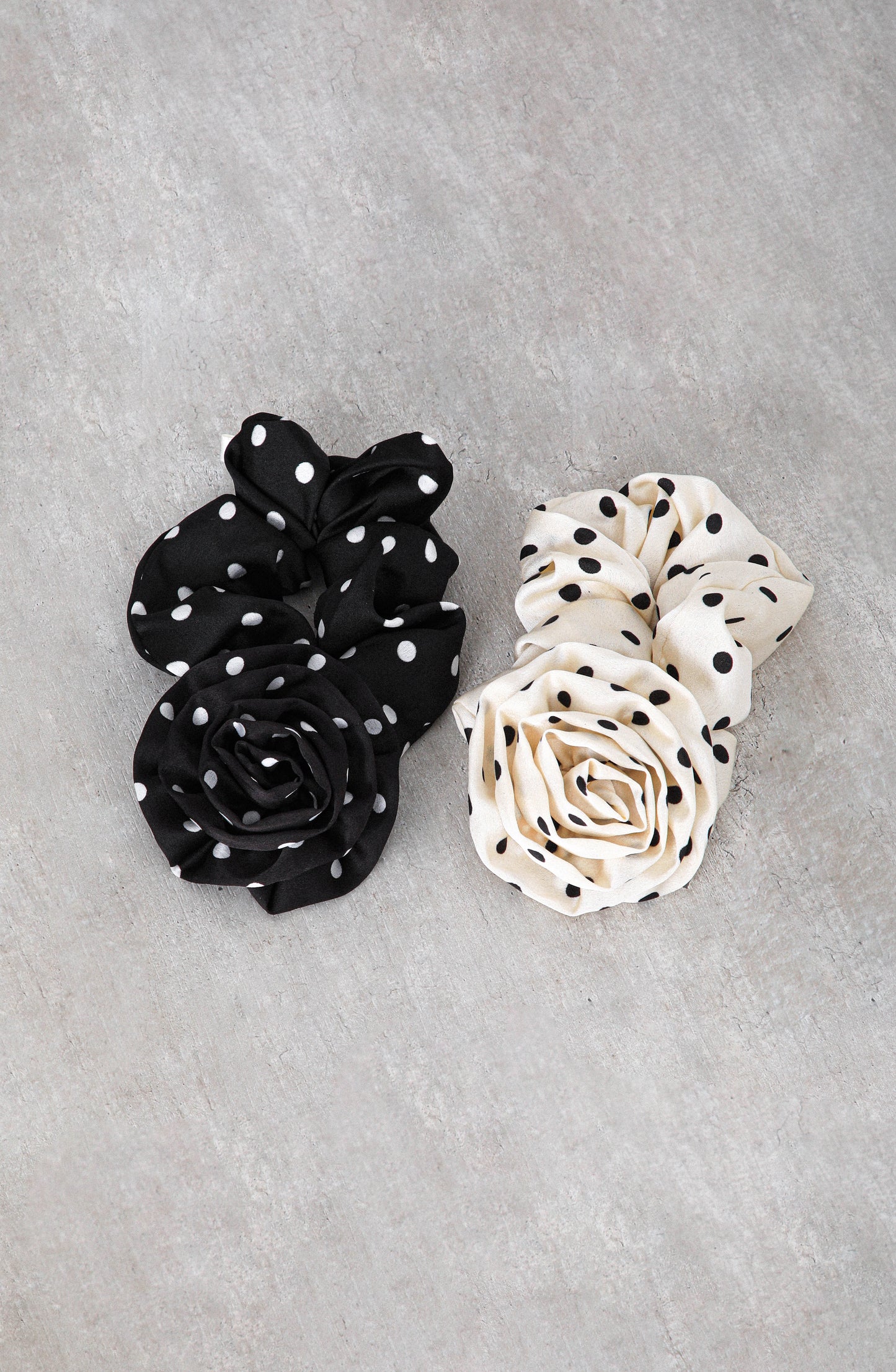 Pack Collet Polka Dot Print