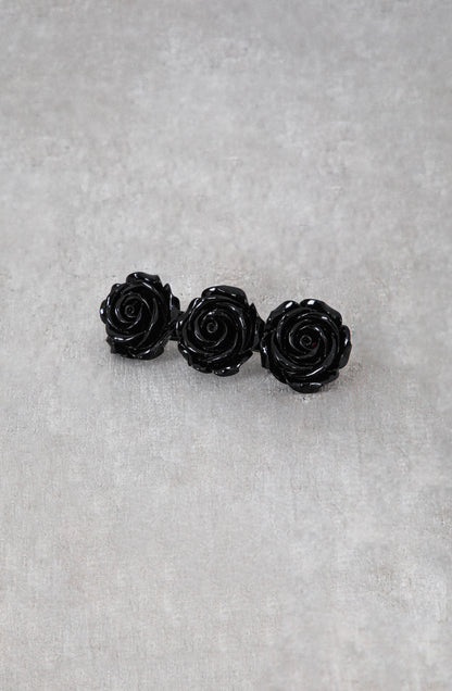 Pinza Flowers Black