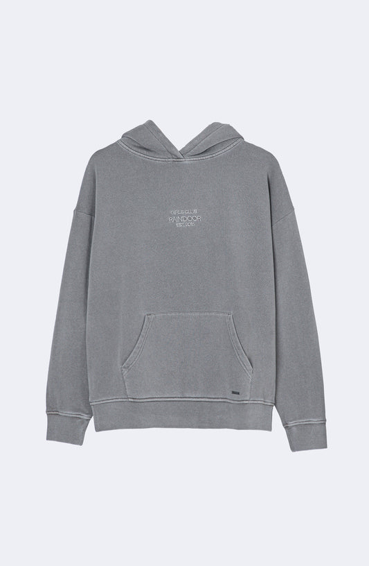 Polerón Hoodie Raindoor Girls Grey