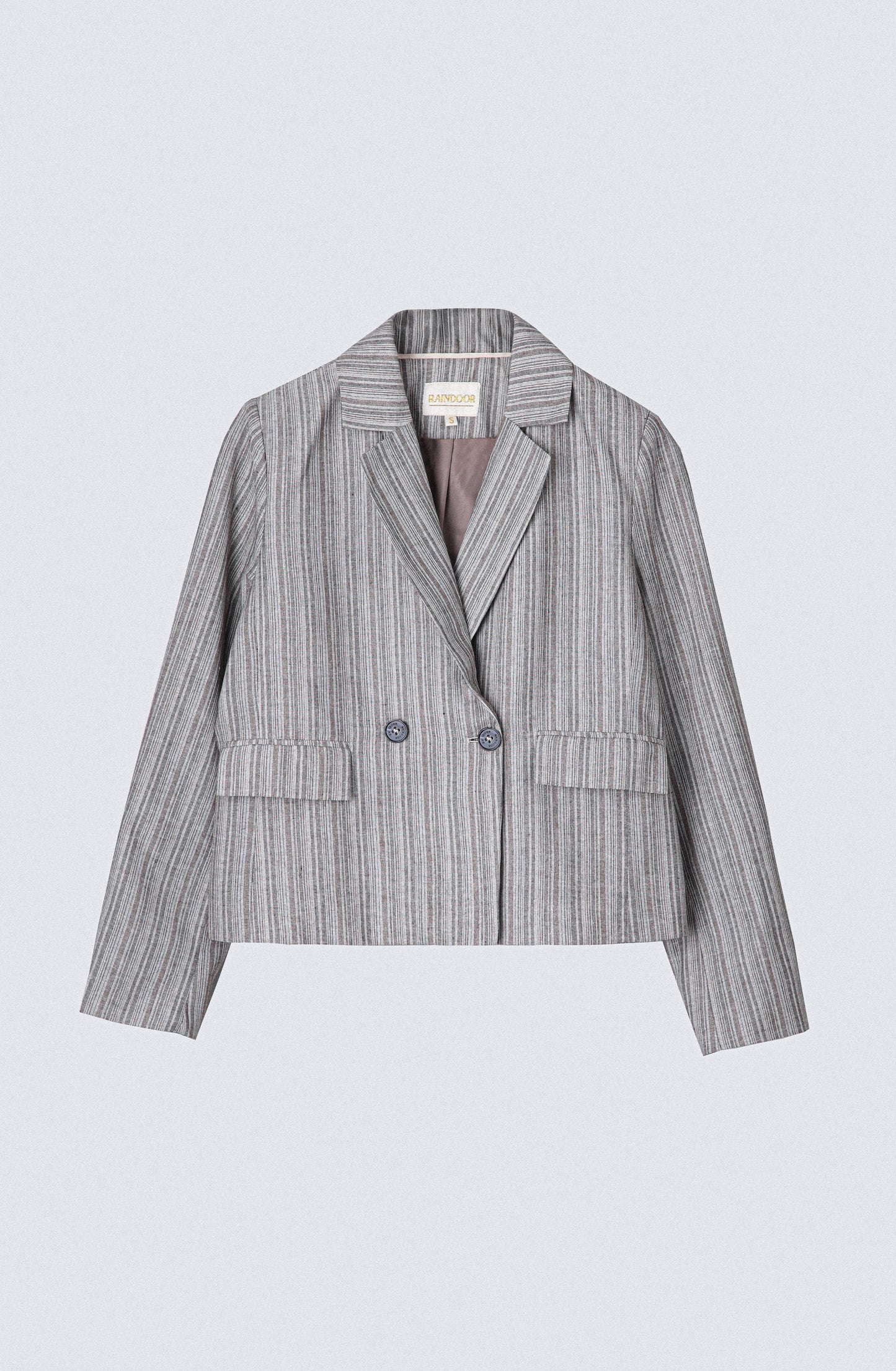 Blazer Corto Lurex Grey