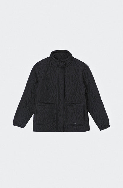 Puffa Quilted Estrellas Black