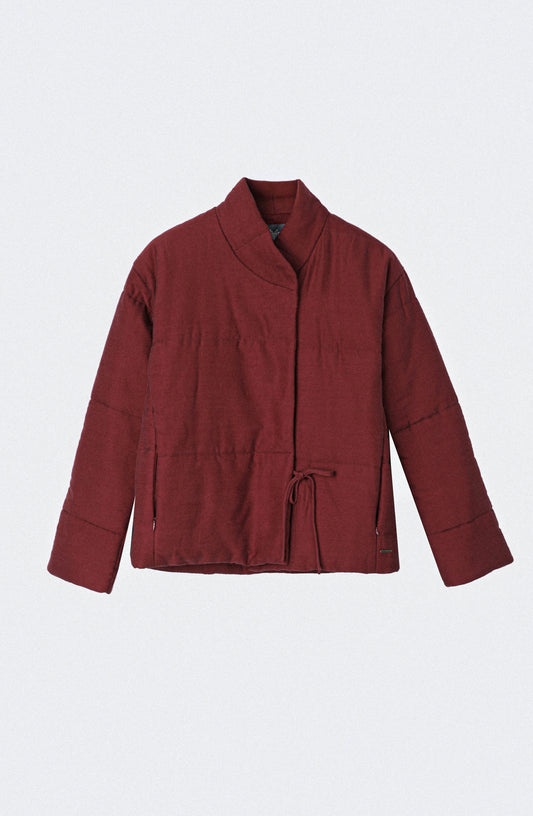 Chaqueta Lazo Cruzado Burgundy