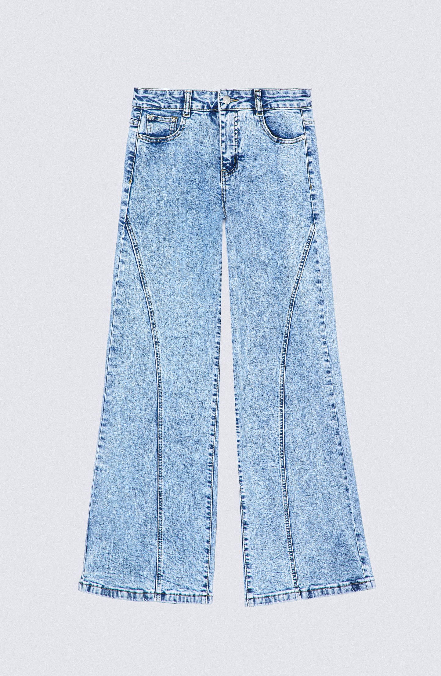 Pantalón Corte Pierna Blue