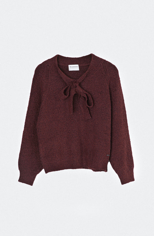 Sweater Lazo Burgundy