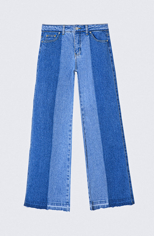 Pantalón Bicolor Blue