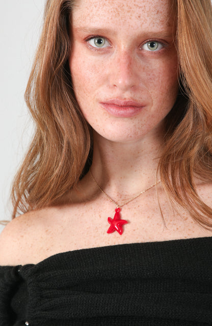 Collar Estrella Red