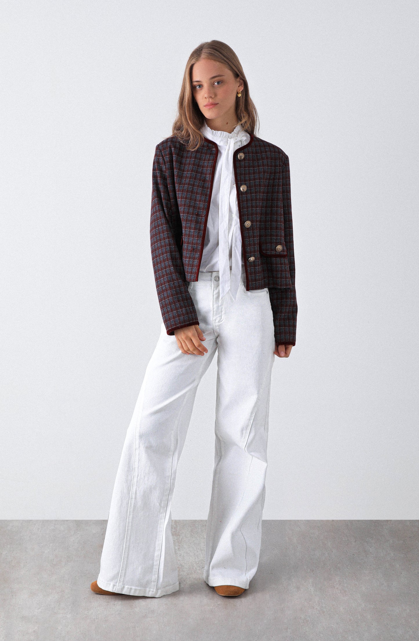 Pantalón Corte Pierna White