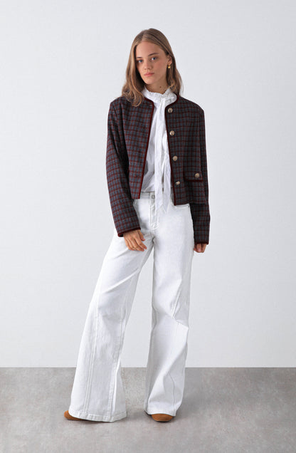 Pantalón Corte Pierna White