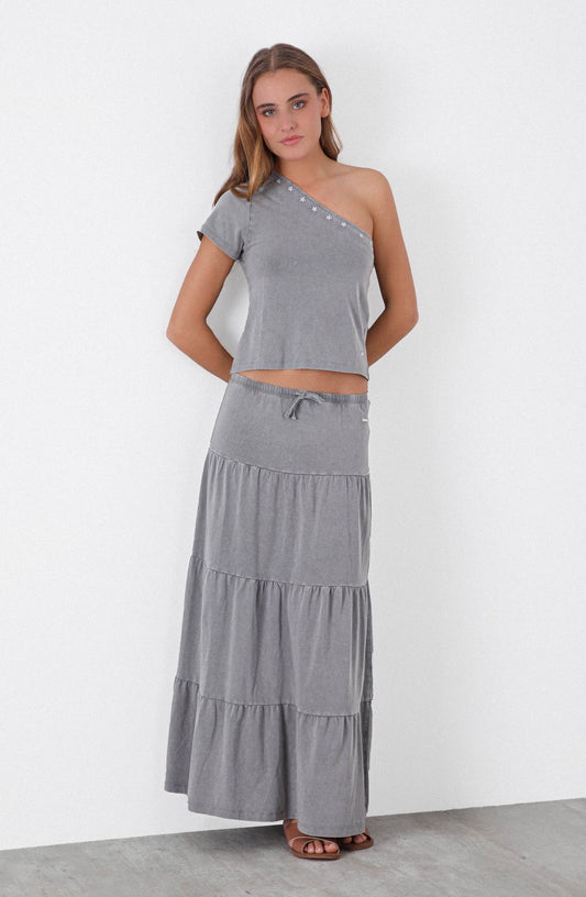 Falda Larga Grey