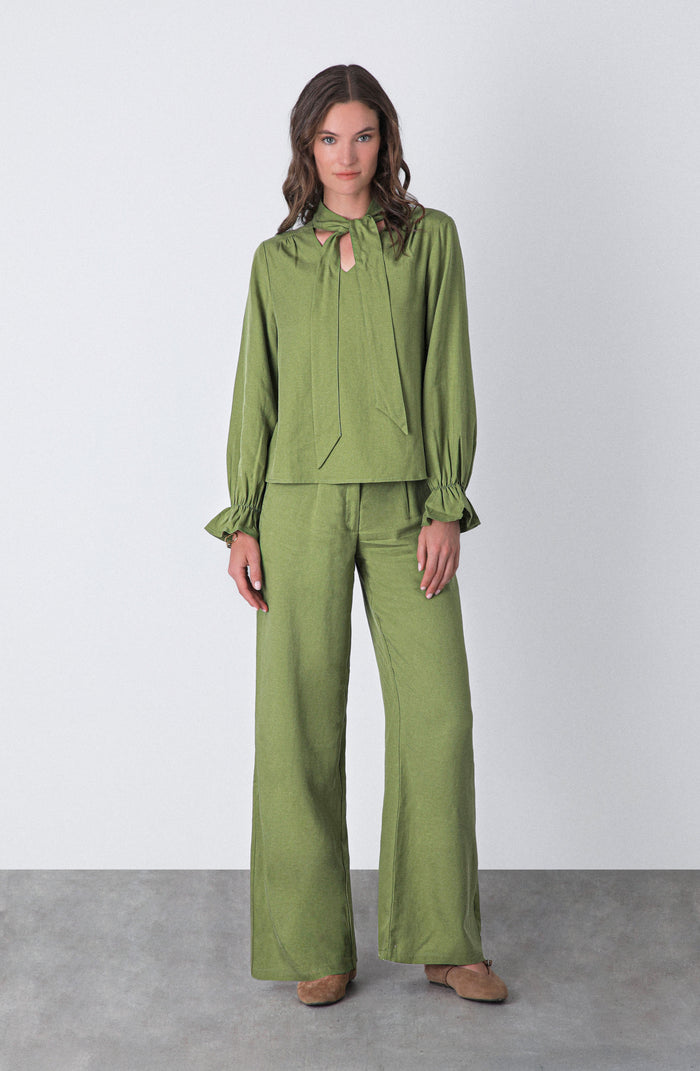 Pantalón Recto Green