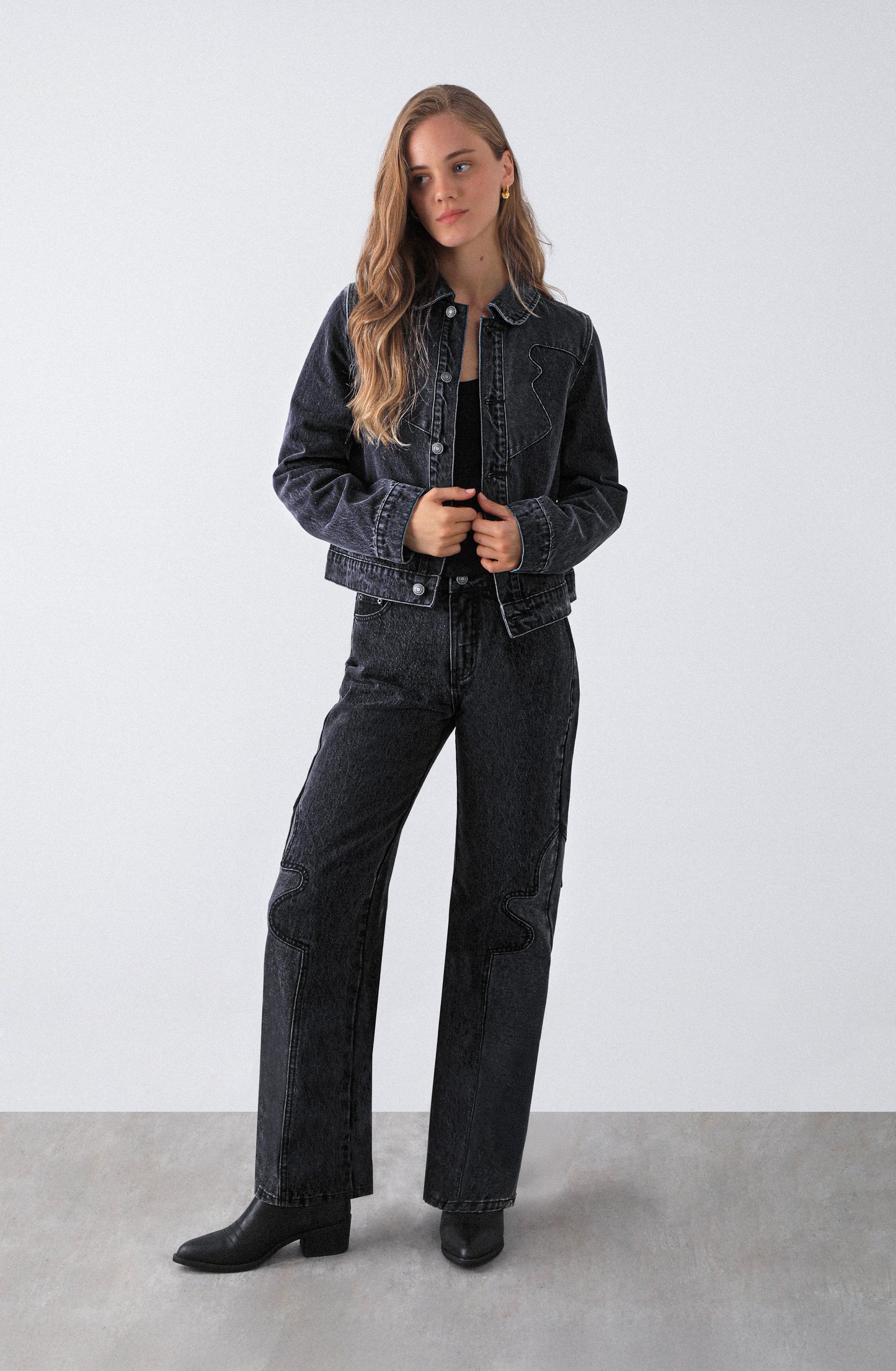 Conjunto Cowboy Black