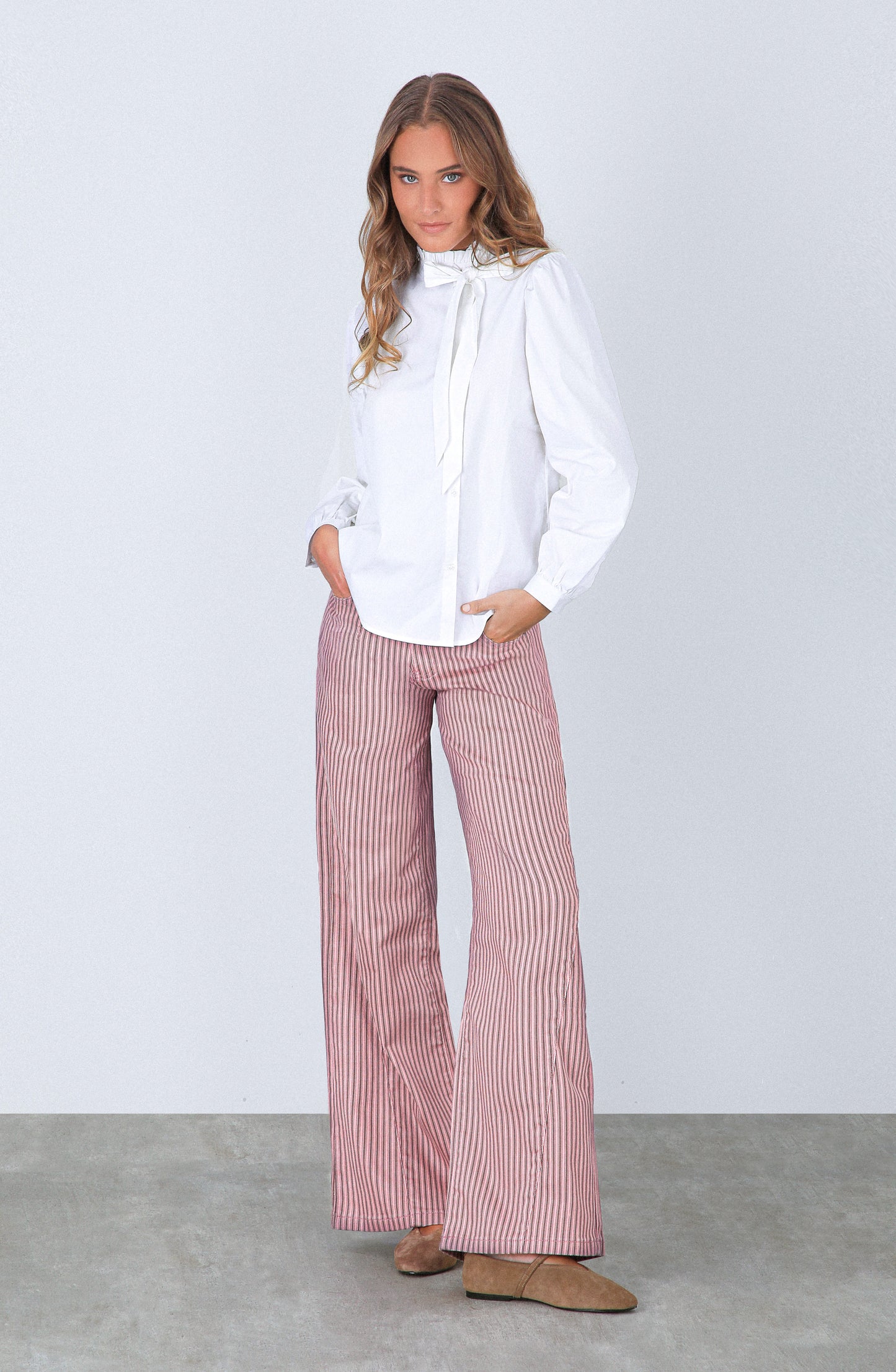 Pantalón Rayas Rose