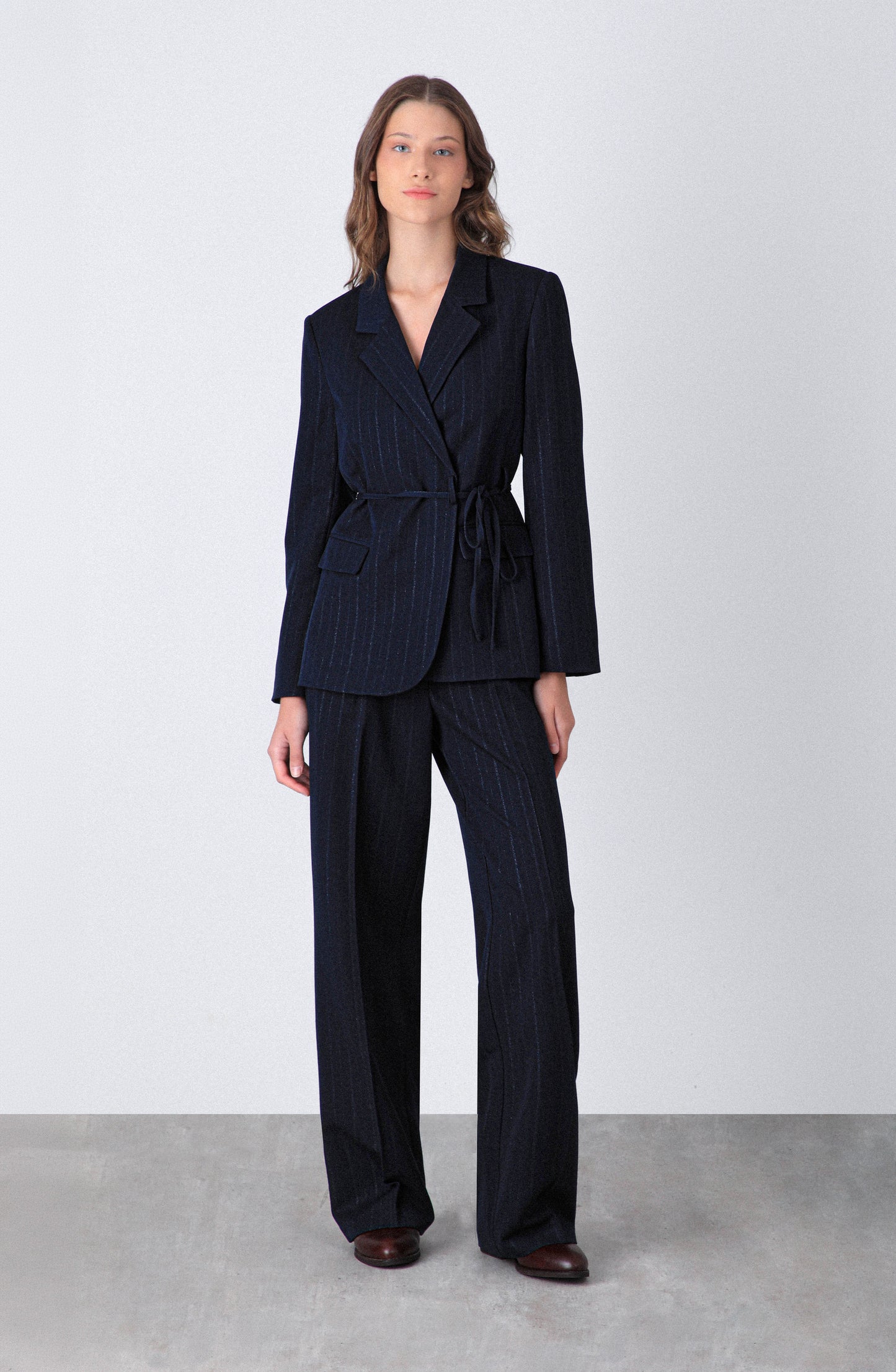 Conjunto Líneas Lurex Navy