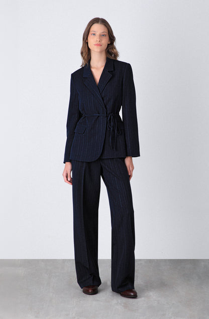 Conjunto Líneas Lurex Navy