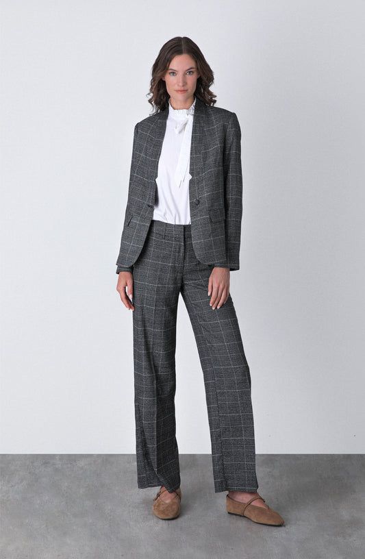 Conjunto Tejido Lurex Grey