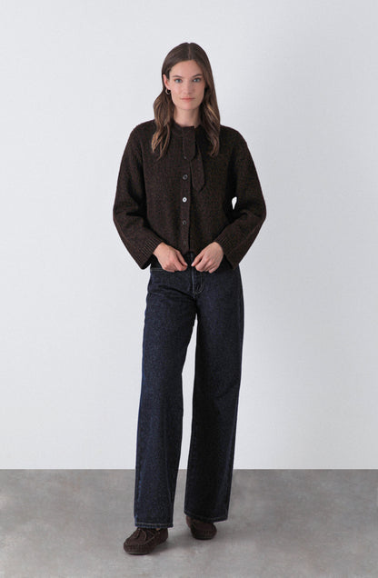Cardigan Lazo Brown