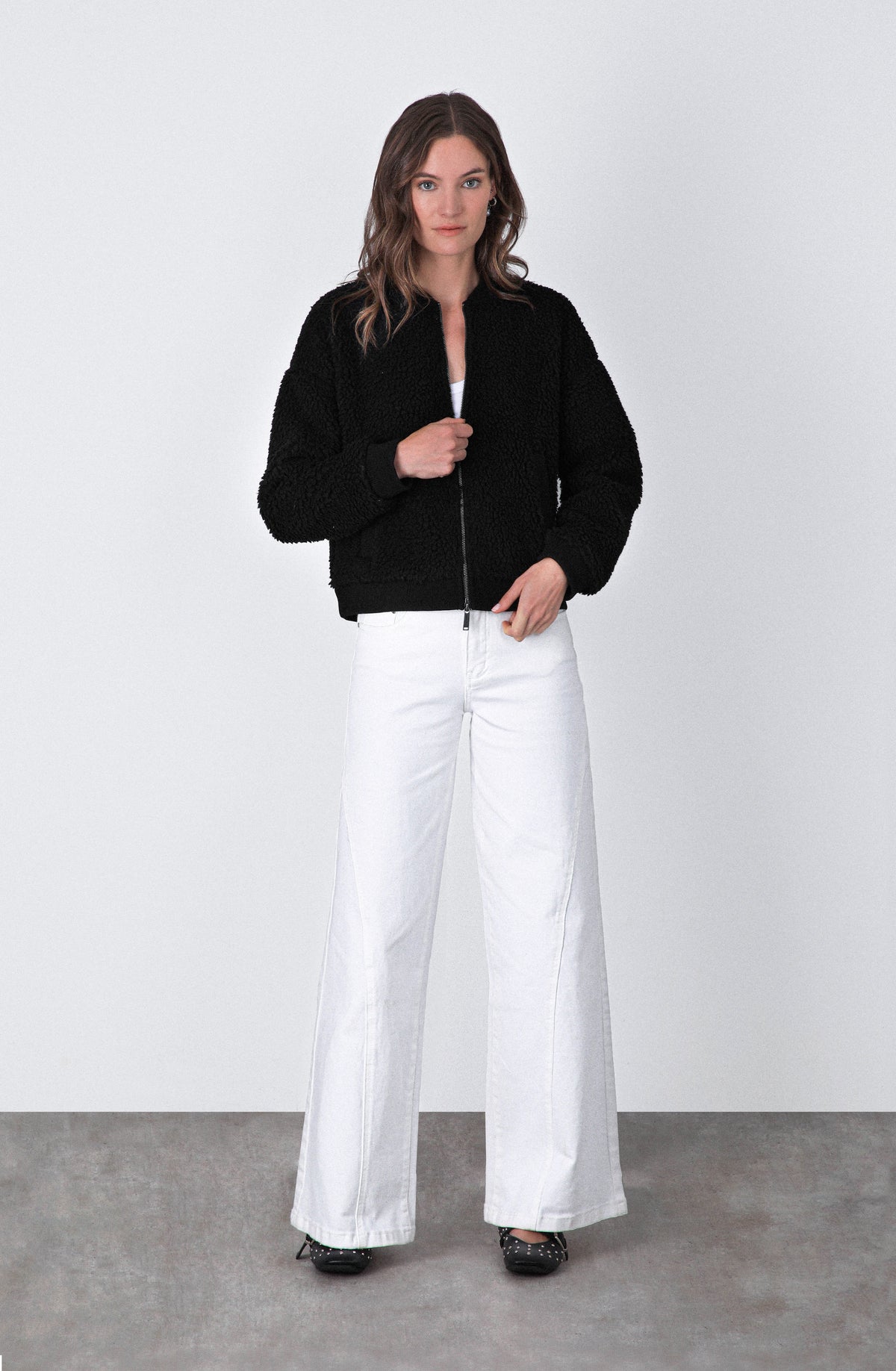 Chiporro Bomber Rib Black