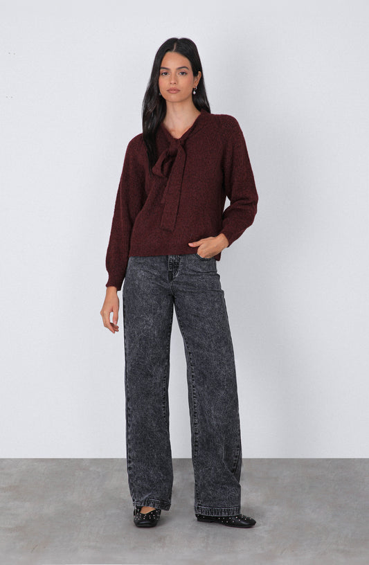 Sweater Lazo Burgundy