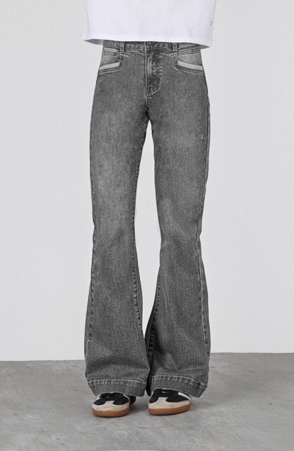 Pantalón Pocket Flare Black