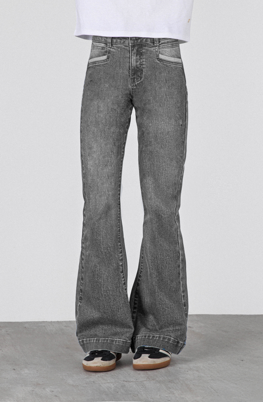 Pantalón Pocket Flare Black