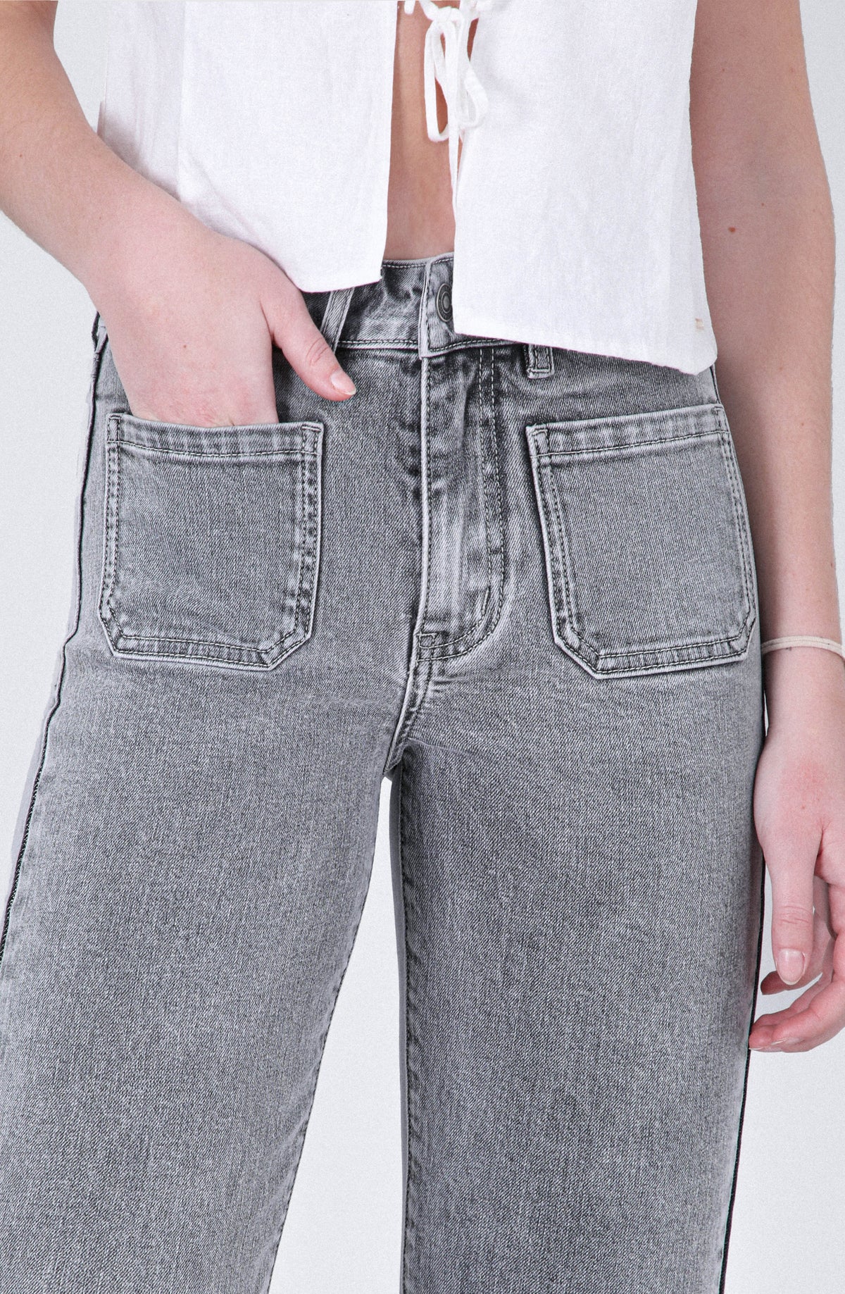 Pantalón Flare Grey R