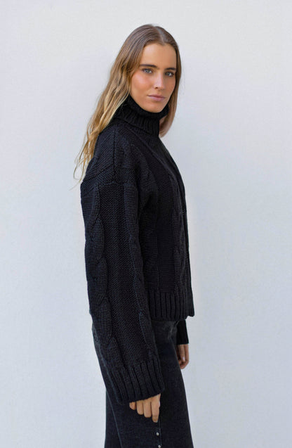 Sweater Trenzado Black