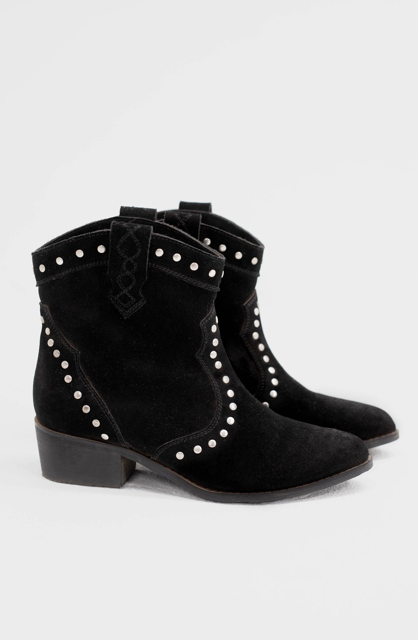 Botín Western Black