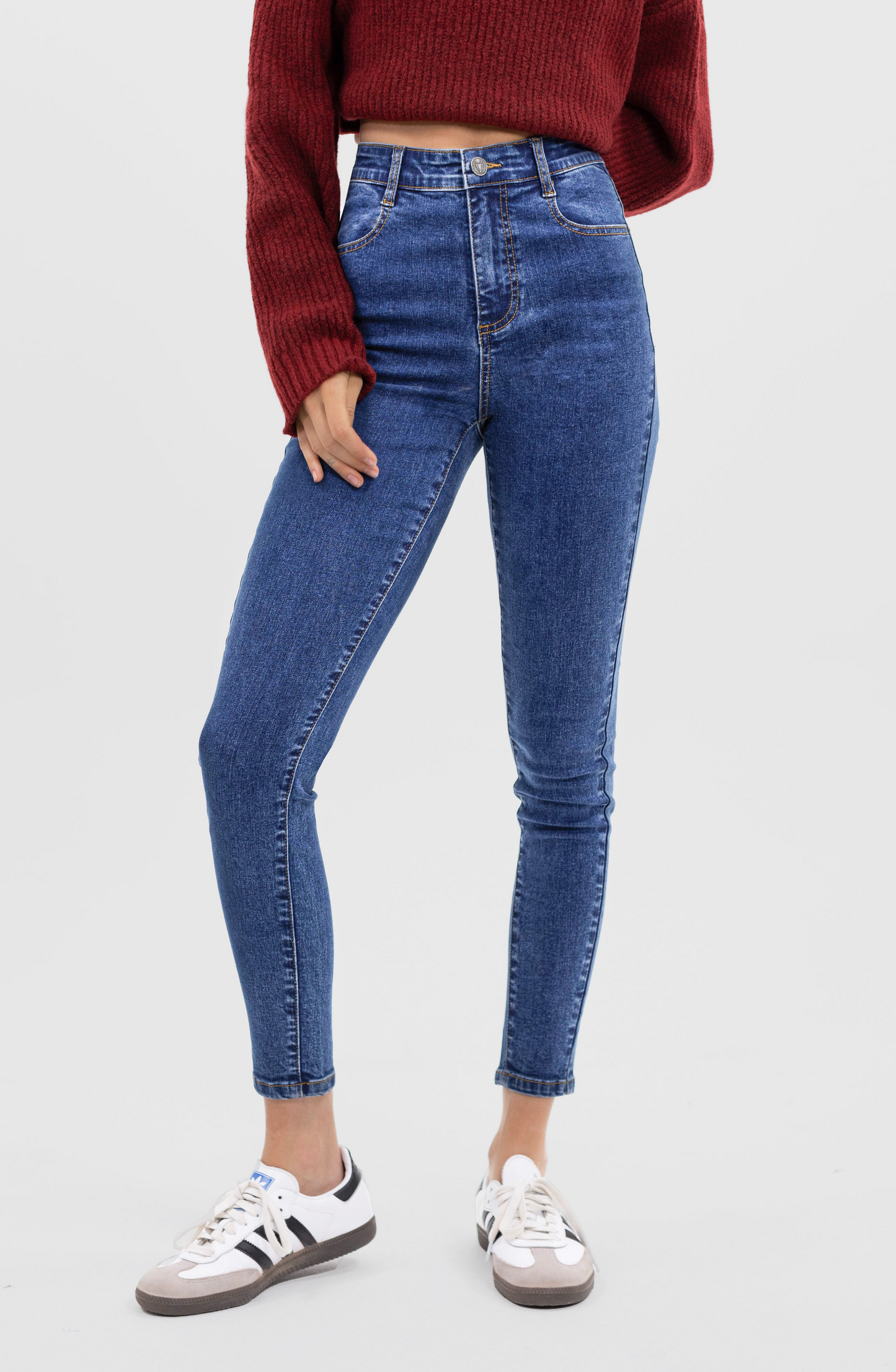 Pants Skinny Blue