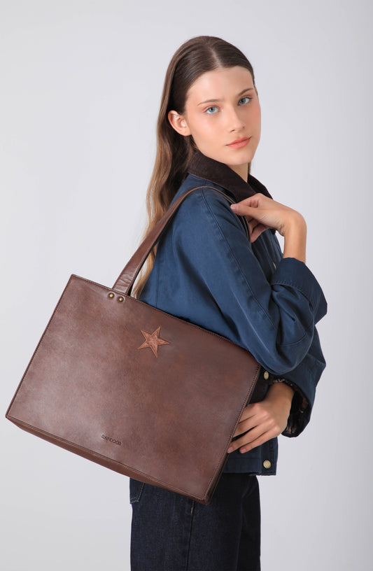 Cartera Estrella Brown