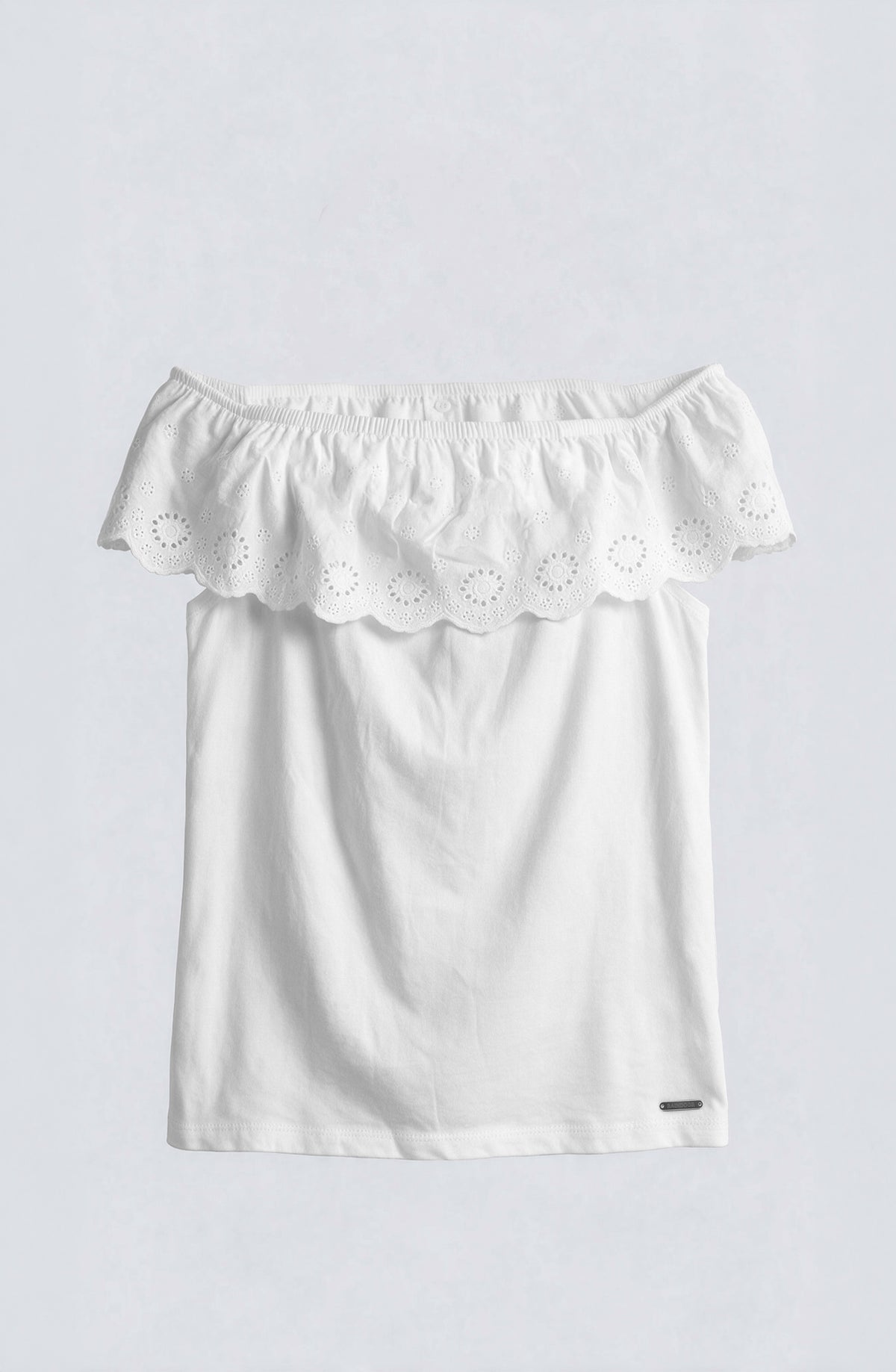 Top Bordado White