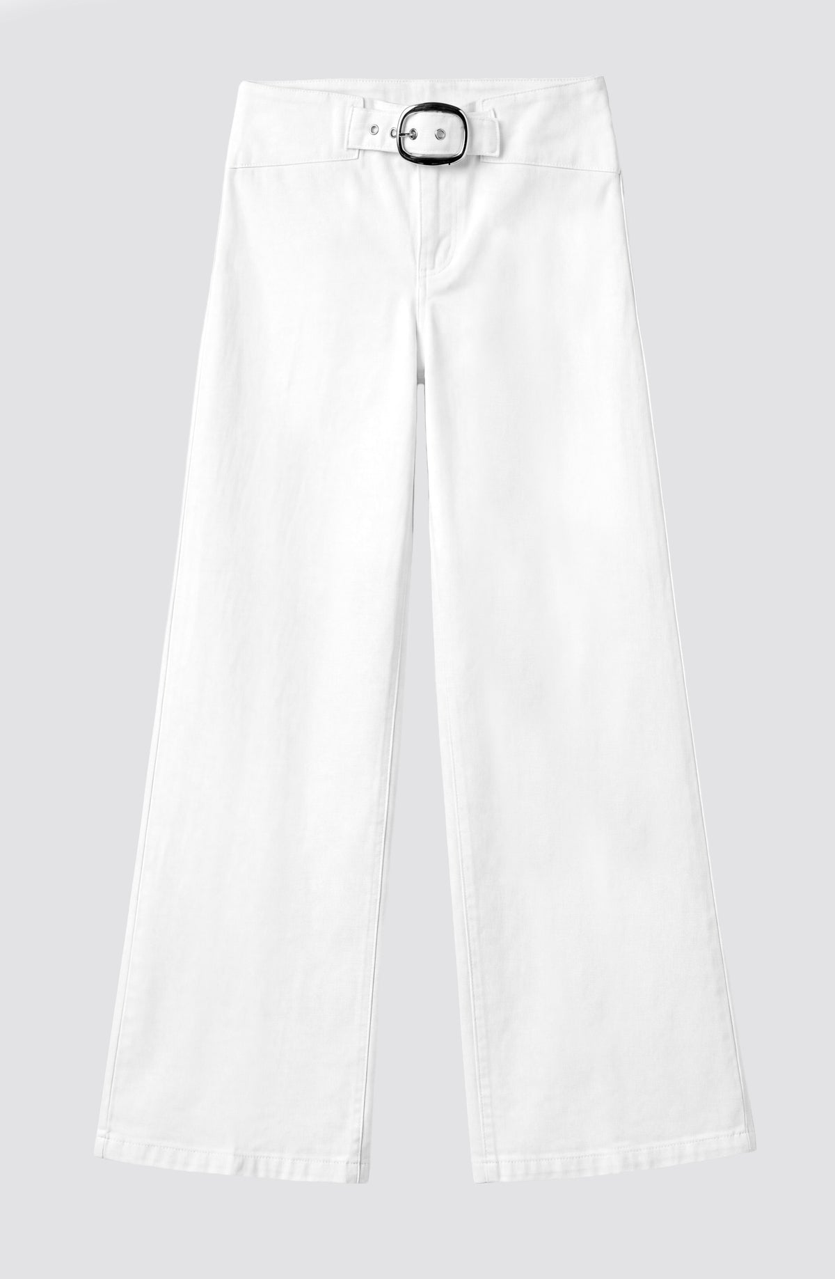 Pantalón Cinturón Pretina White