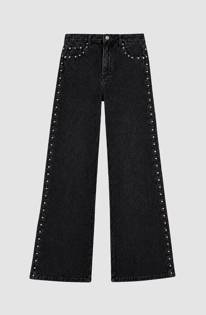 Pantalón Straight Estrella Black