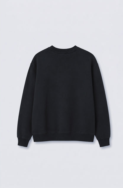 Polerón Crew Neck Perro Black