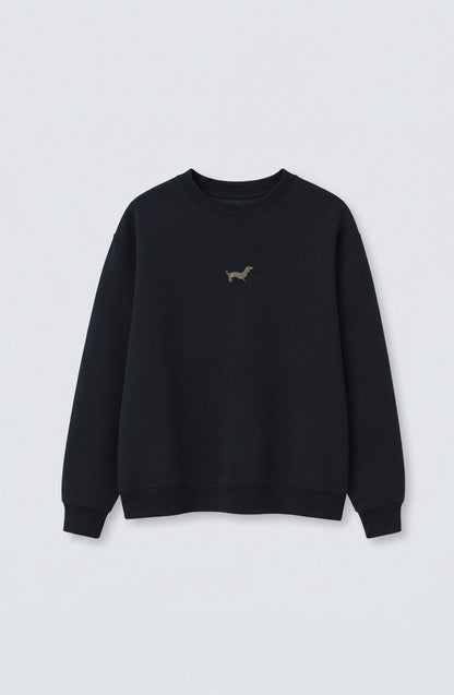 Polerón Crew Neck Perro Black