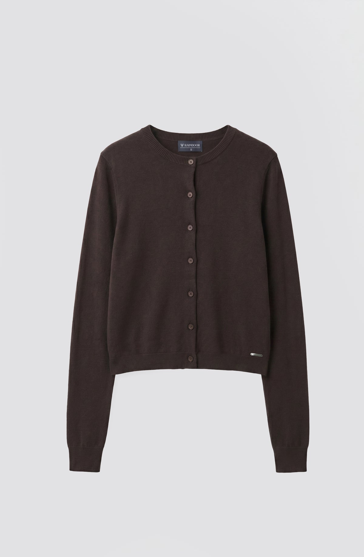Cardigan Botones Brown
