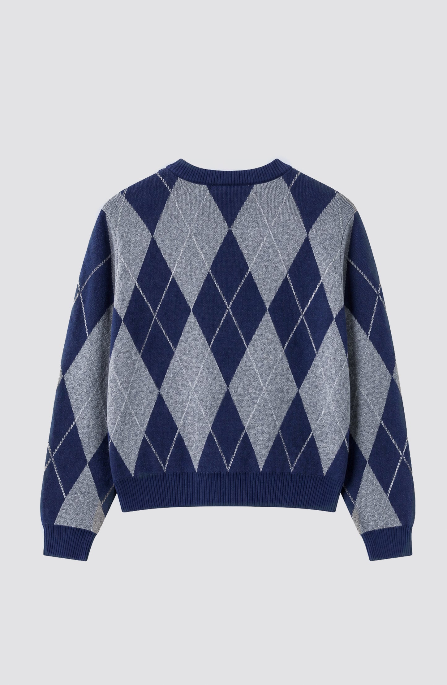 Sweater Rombos Grey
