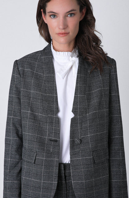 Conjunto Tejido Lurex Grey