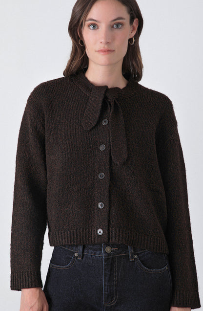 Cardigan Lazo Brown