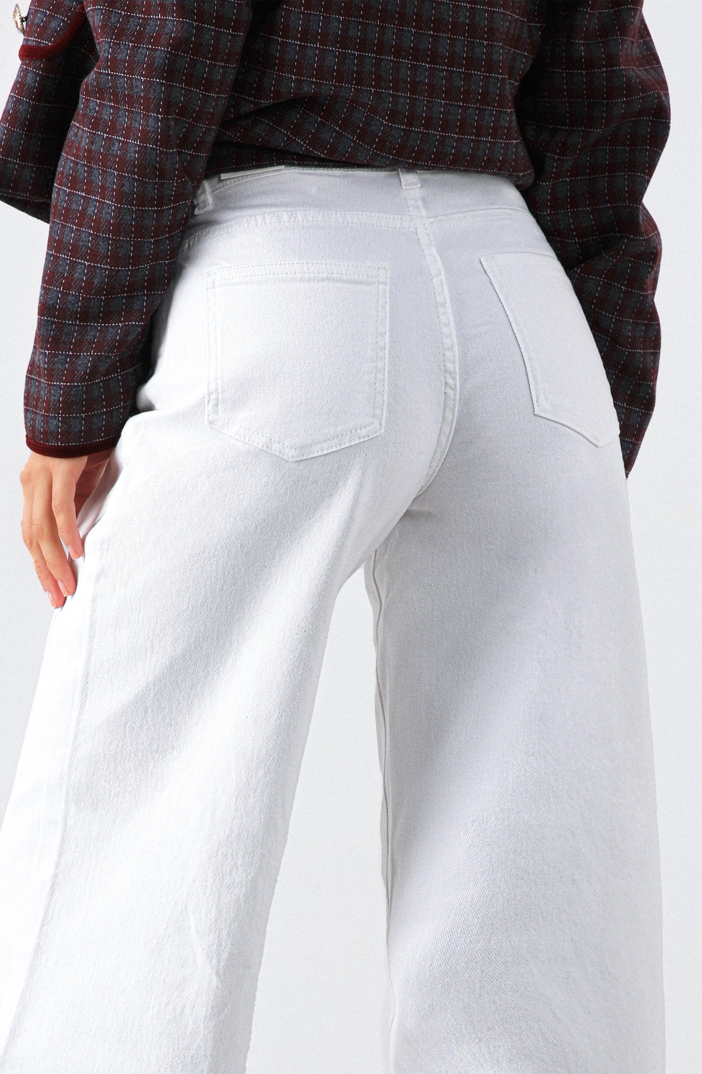 Pantalón Corte Pierna White