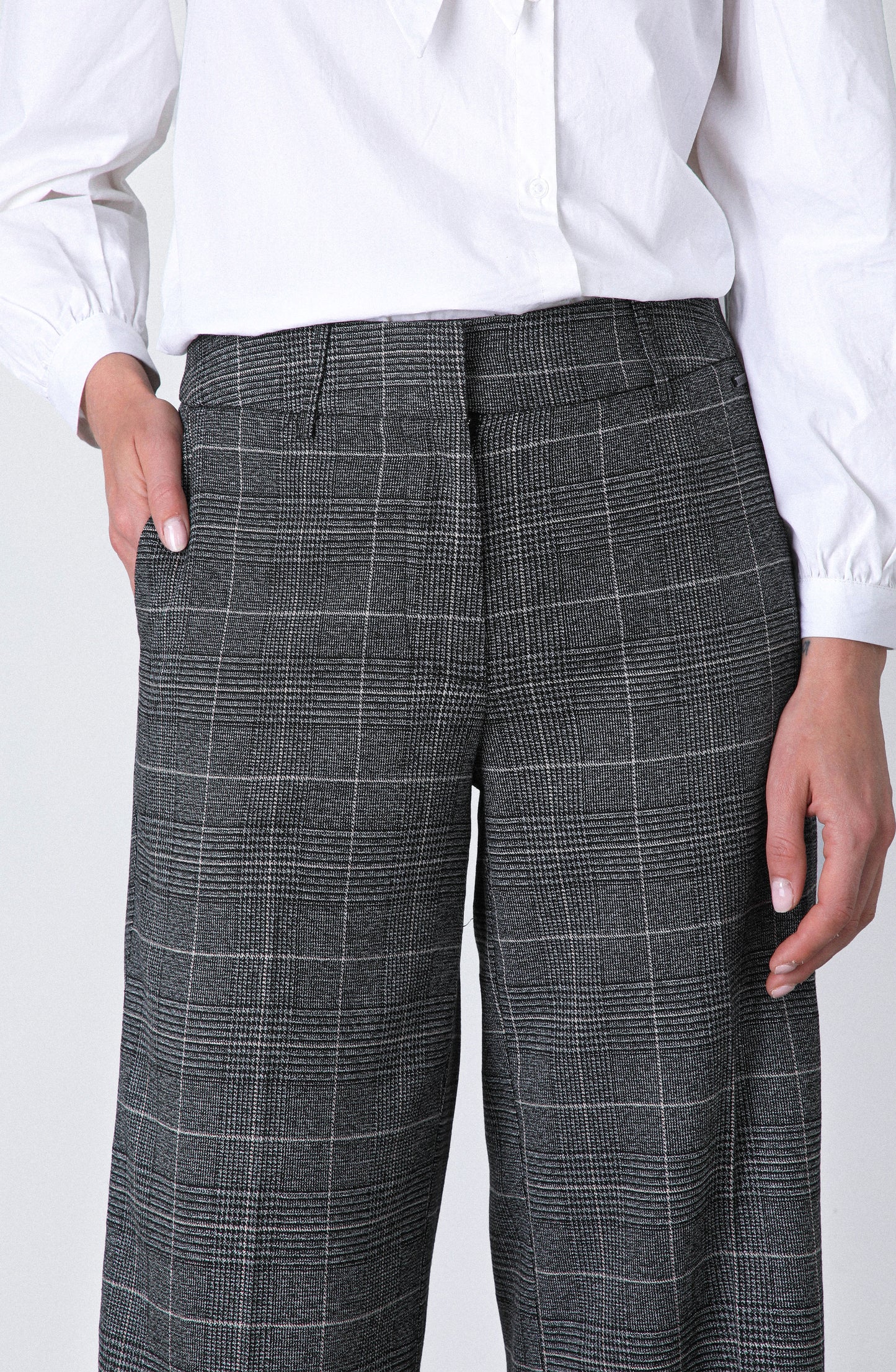 Conjunto Tejido Lurex Grey