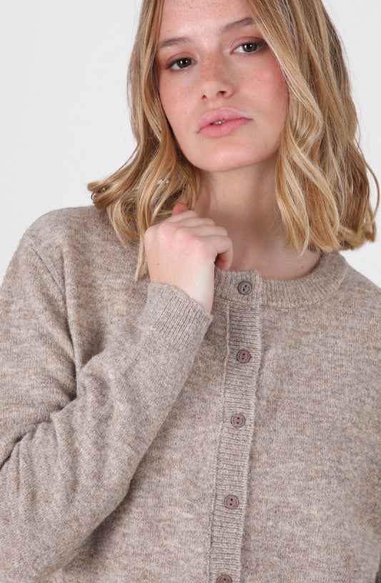 Cardigan Beige