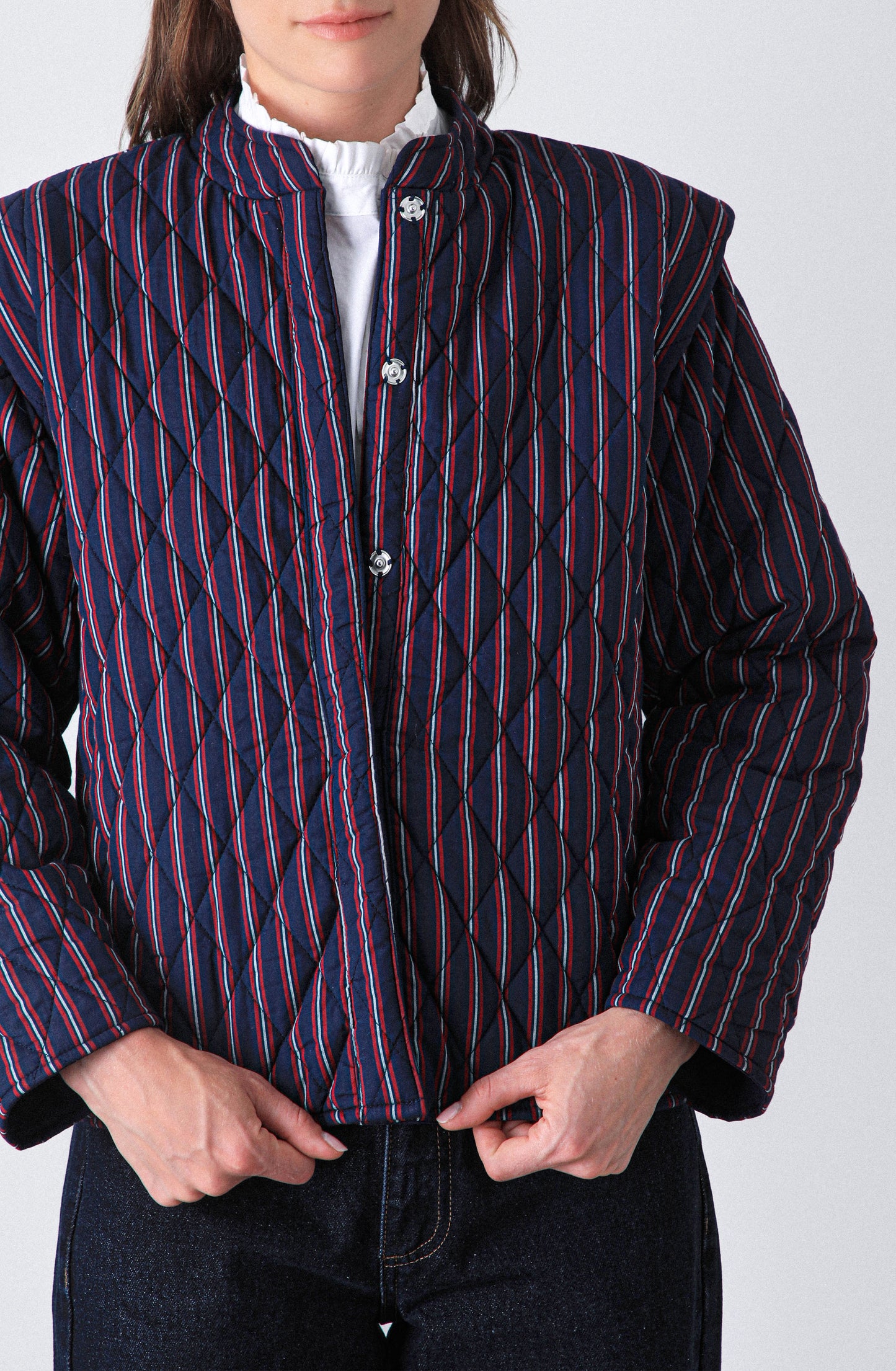 Chaqueta Quilted Navy