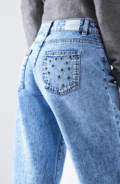 Pantalón Pocket Ojal Blue