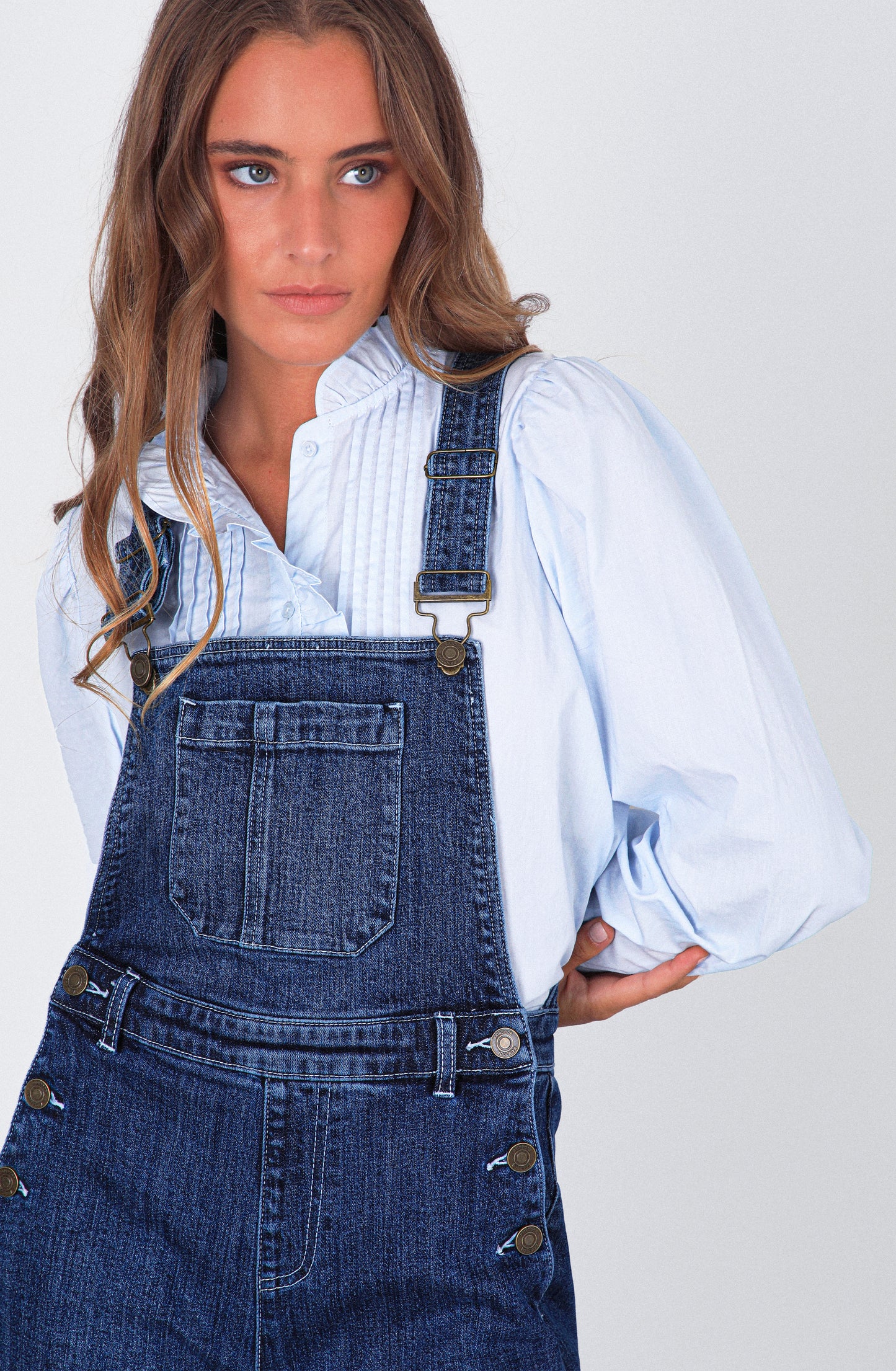 Jardinera Denim Blue