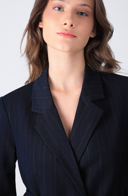 Conjunto Líneas Lurex Navy