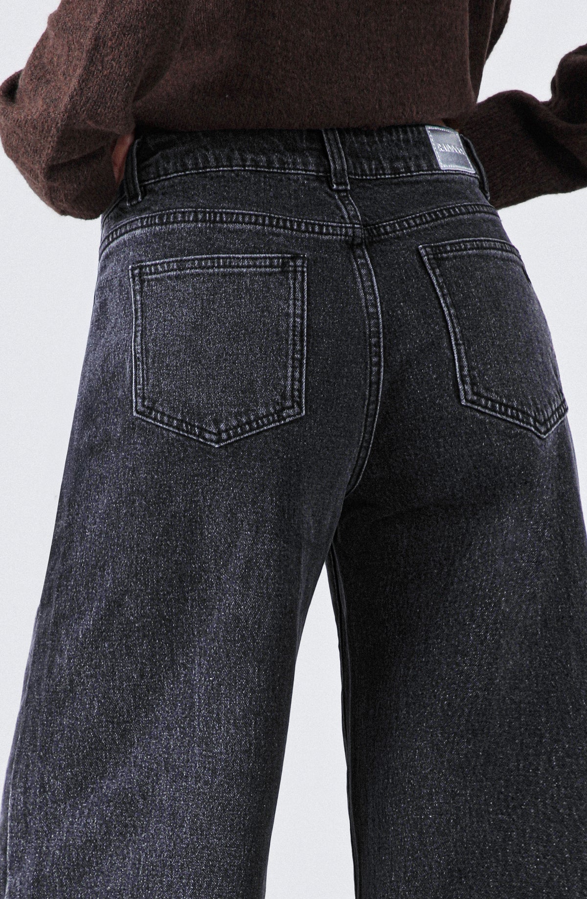 Pantalón Low Rise Black