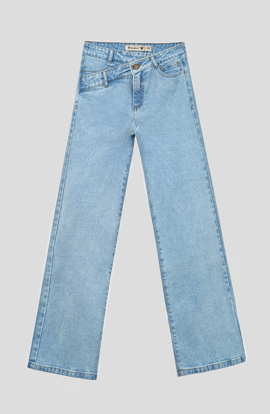 Pants Pretina Cruzada Blue