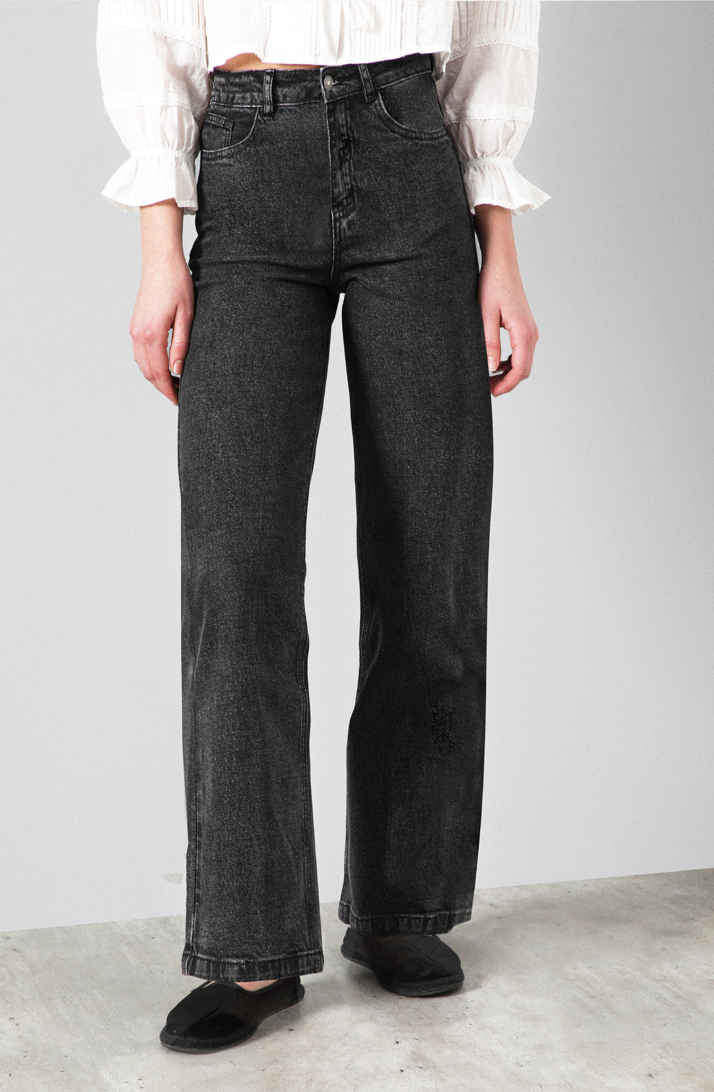 Pantalón Estrellas Bolsillos Black